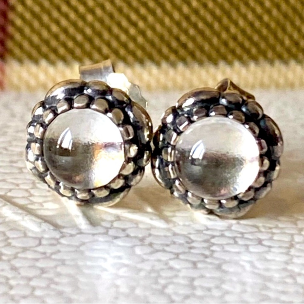 Pandora April Clear Rock Crystal
Birthstone Stud Earrings